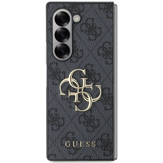 Θήκη για Samsung Galaxy Z Fold6 F956, Guess, 4G Metal Logo, Μαύρη