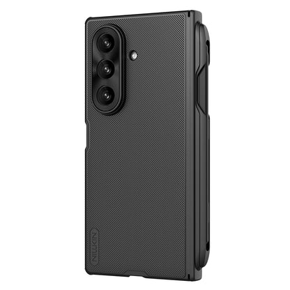 Case for Samsung Galaxy Z Fold7 F966, Nillkin, Super Frosted Shield with Pen Holder, Black