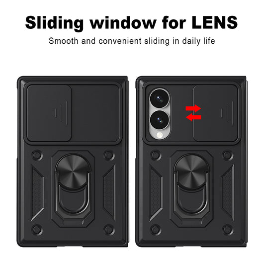 Θήκη για Samsung Galaxy Z Fold8 F971, Techsuit, CamShield, Χρυσή