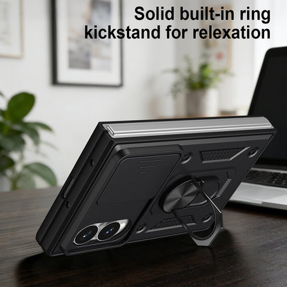 Θήκη για Samsung Galaxy Z Fold8 F971, Techsuit, CamShield, Χρυσή