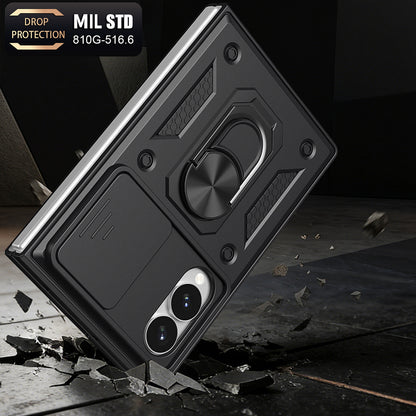 Θήκη για Samsung Galaxy Z Fold8 F971, Techsuit, CamShield, Ροζ Χρυσό
