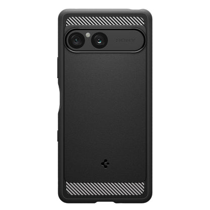 Case for Sony Xperia 10 VII, Spigen, Rugged Armor, Black ACS09592