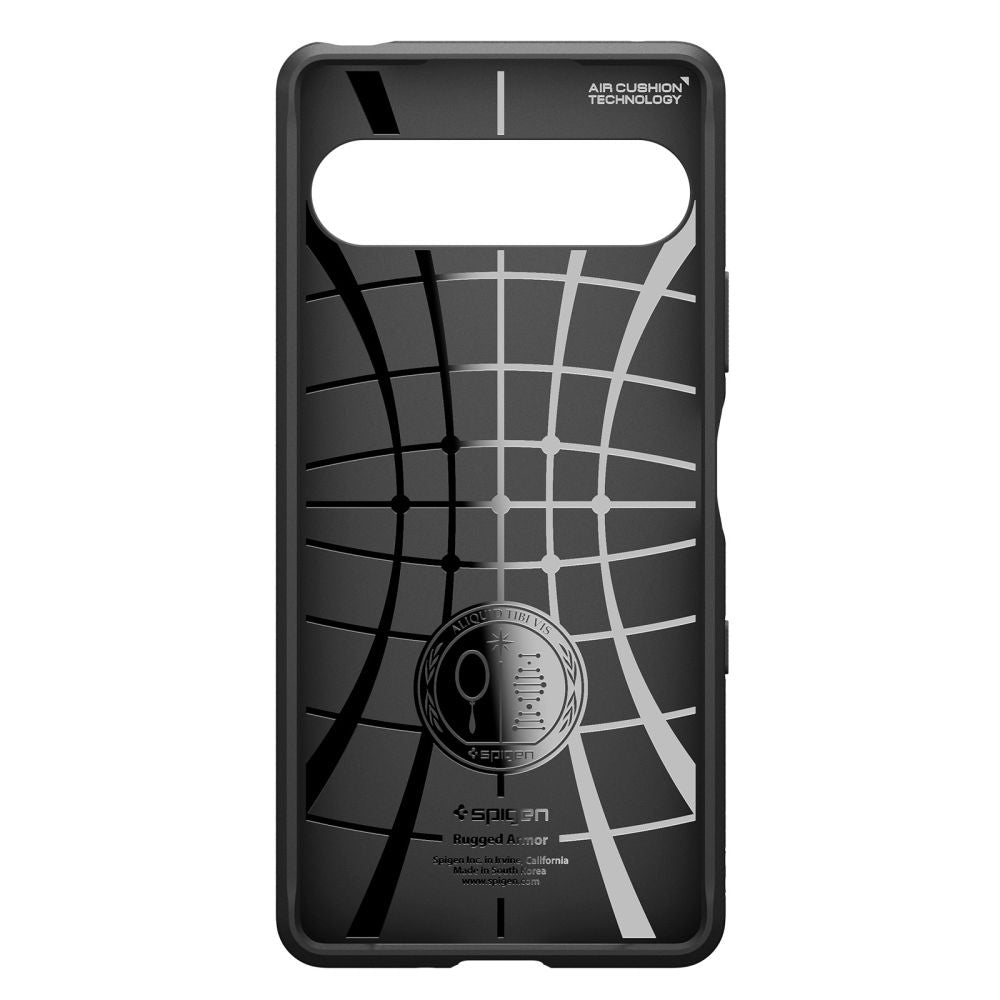 Case for Sony Xperia 10 VII, Spigen, Rugged Armor, Black ACS09592