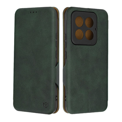 Θήκη για Xiaomi 14 Pro, Techsuit, Safe Wallet Plus, Πράσινο