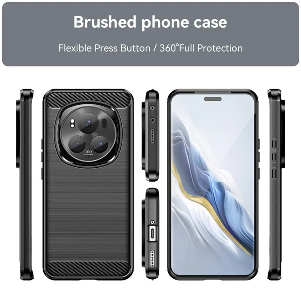 Case for Xiaomi 15, Techsuit, Carbon, Black