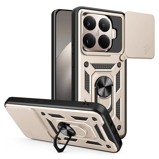 Case for Xiaomi 15T Pro, Techsuit, CamShield, Gold