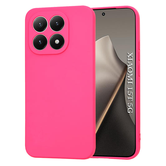 Θήκη για Xiaomi 15T, Techsuit, SoftFlex, Σκούρο Ροζ