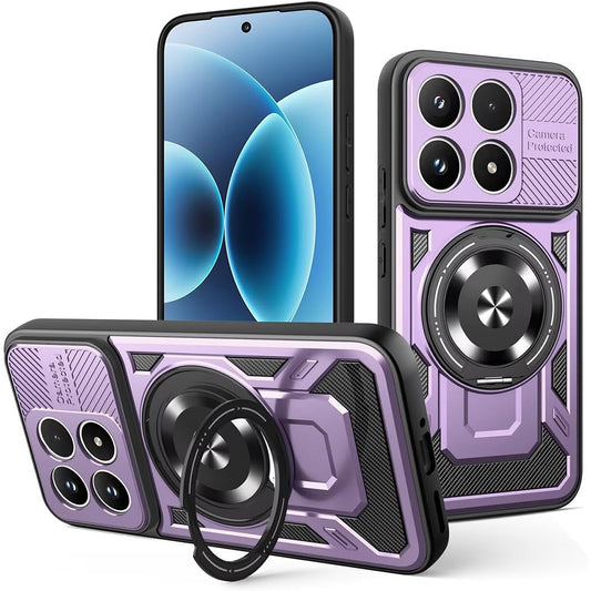 Θήκη για Xiaomi 17, Techsuit, RuggedCam, Μωβ