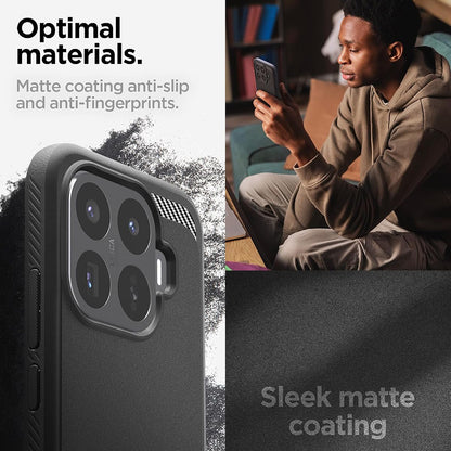 Θήκη για Xiaomi 17T Pro, Spigen, Rugged Armor, Μαύρη ACS11869