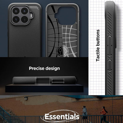 Θήκη για Xiaomi 17T Pro, Spigen, Rugged Armor, Μαύρη ACS11869