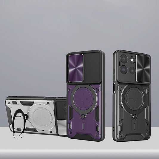 Θήκη για Xiaomi 17T, Techsuit, CamGuard Pro, Μαύρη