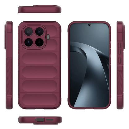 Case for Xiaomi 17T, Techsuit, Magic Shield, Burgundy