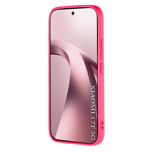 Θήκη για Xiaomi 17T, Techsuit, SoftFlex, Σκούρο Ροζ