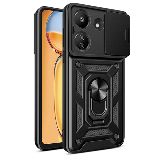 Θήκη για Xiaomi Poco C65 / Redmi 13C, Techsuit, CamShield, Μαύρο