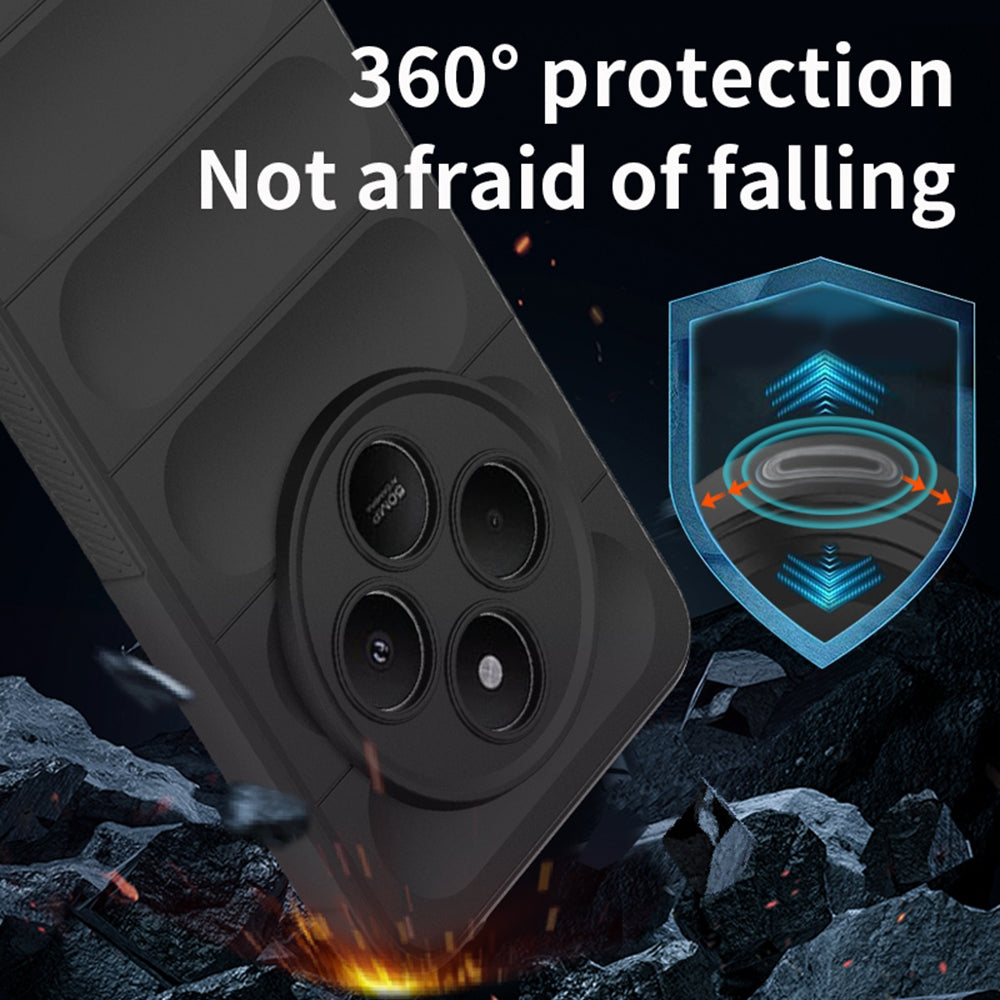 Case for Xiaomi Poco C75 / Redmi 14C, Techsuit, Magic Shield, Red