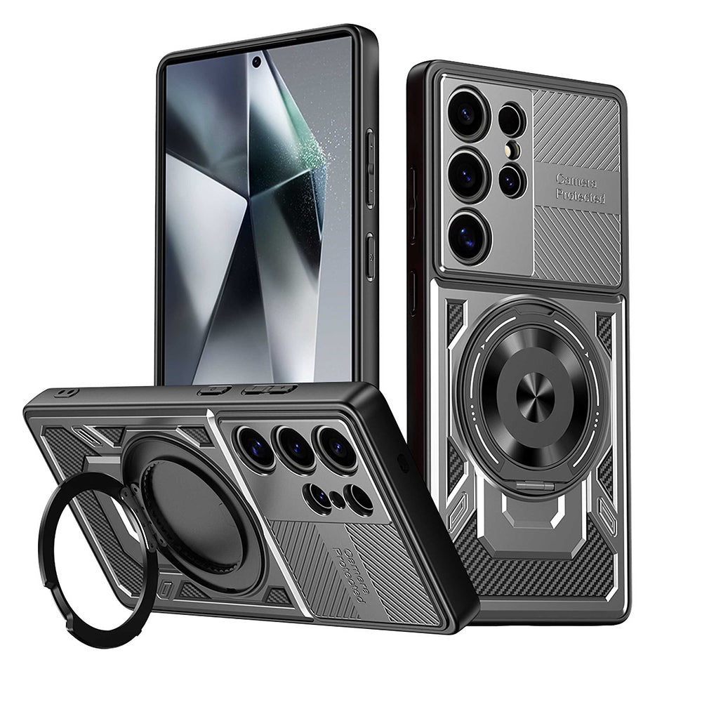 Θήκη για Xiaomi Poco C75 / Redmi 14C, Techsuit, RuggedCam, Γκρι