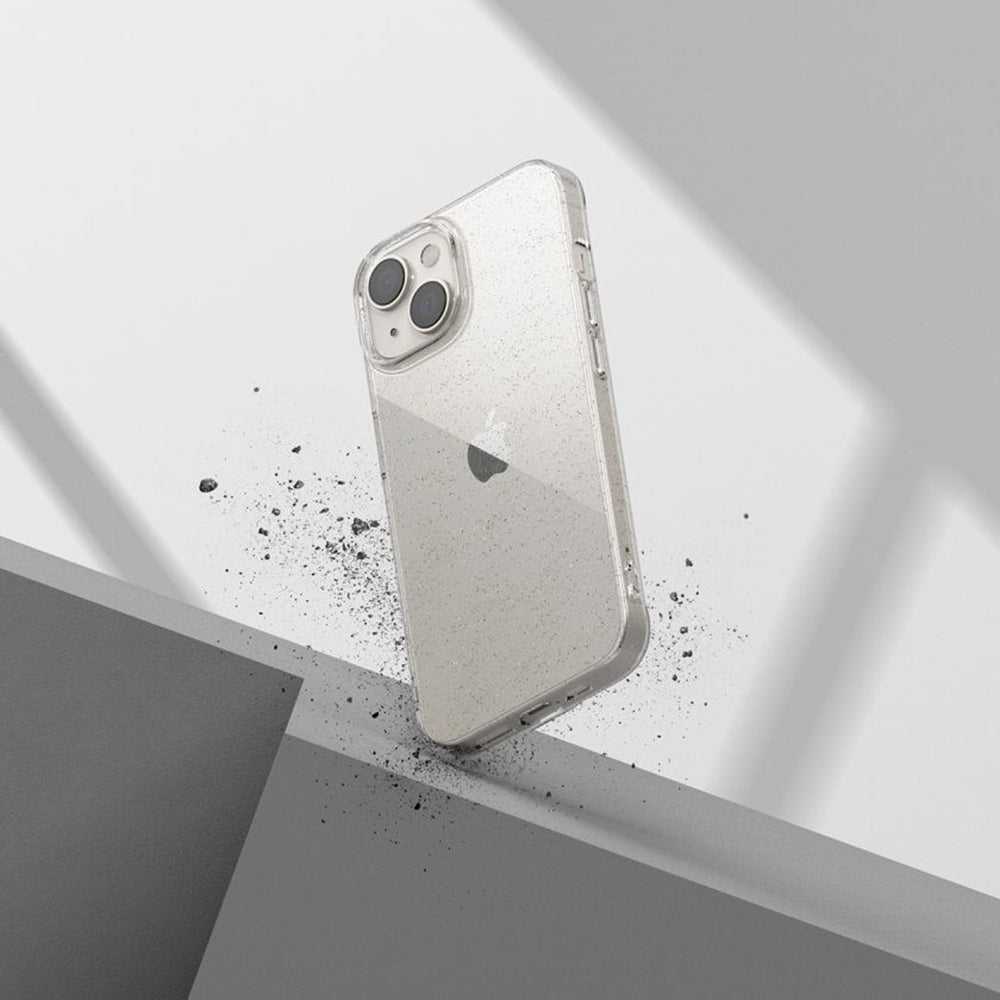 Case for Xiaomi Poco F6, Techsuit, SparkleSkin, Transparent
