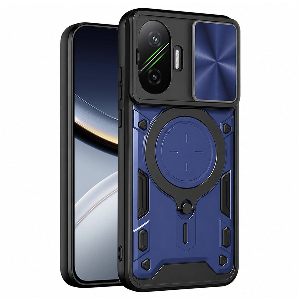 Θήκη για Xiaomi Poco F7, Techsuit, CamGuard Pro, Μπλε