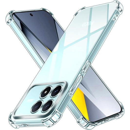 Case for Xiaomi Poco F8 Pro, Techsuit, Shockproof Clear, Transparent