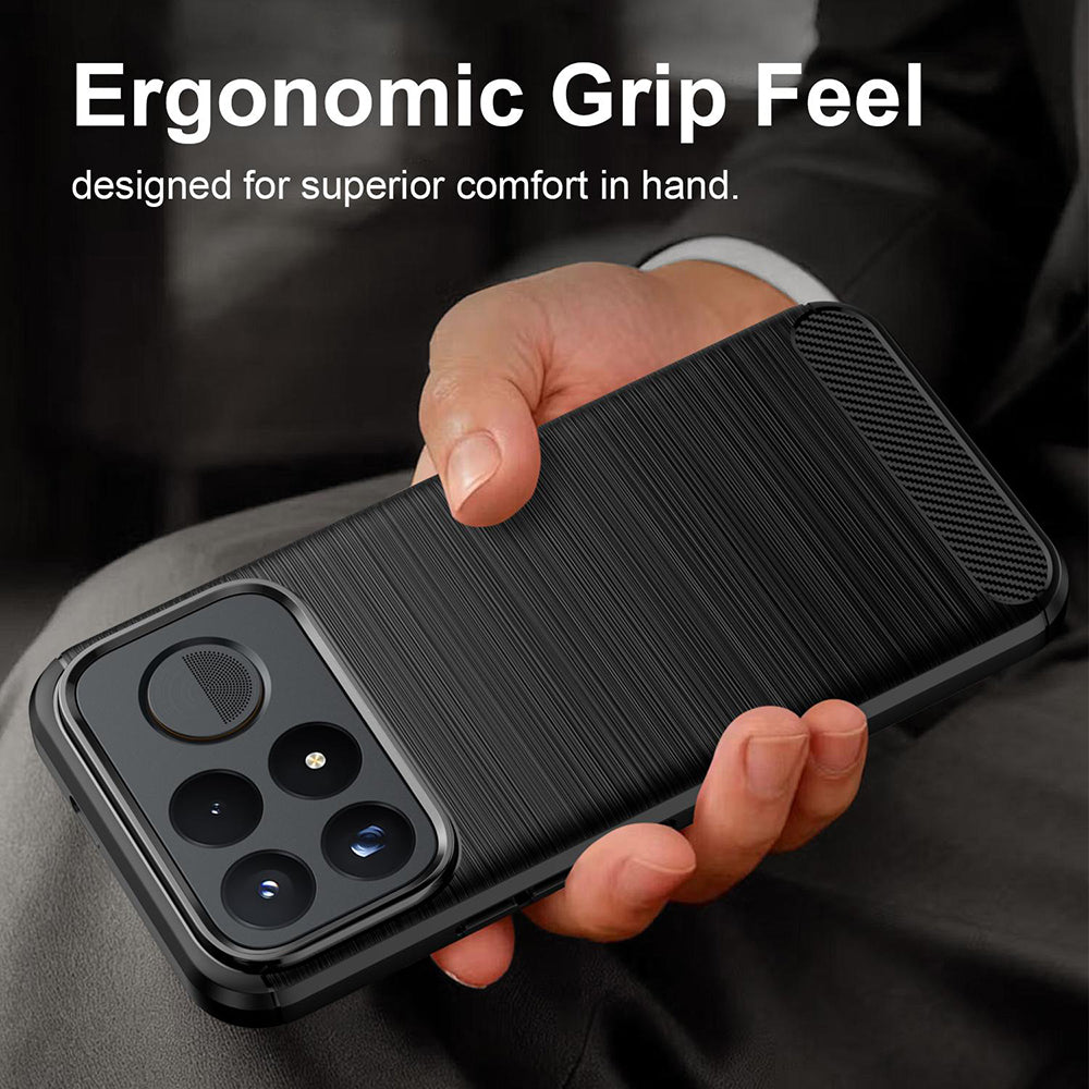 Θήκη για Xiaomi Poco F9 Pro, Techsuit, Carbon, Μαύρο