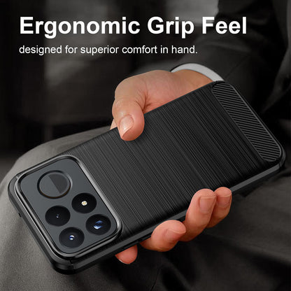 Θήκη για Xiaomi Poco F9 Pro, Techsuit, Carbon, Μαύρο