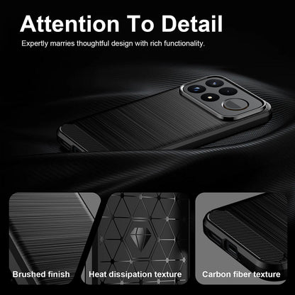 Θήκη για Xiaomi Poco F9 Pro, Techsuit, Carbon, Μαύρο