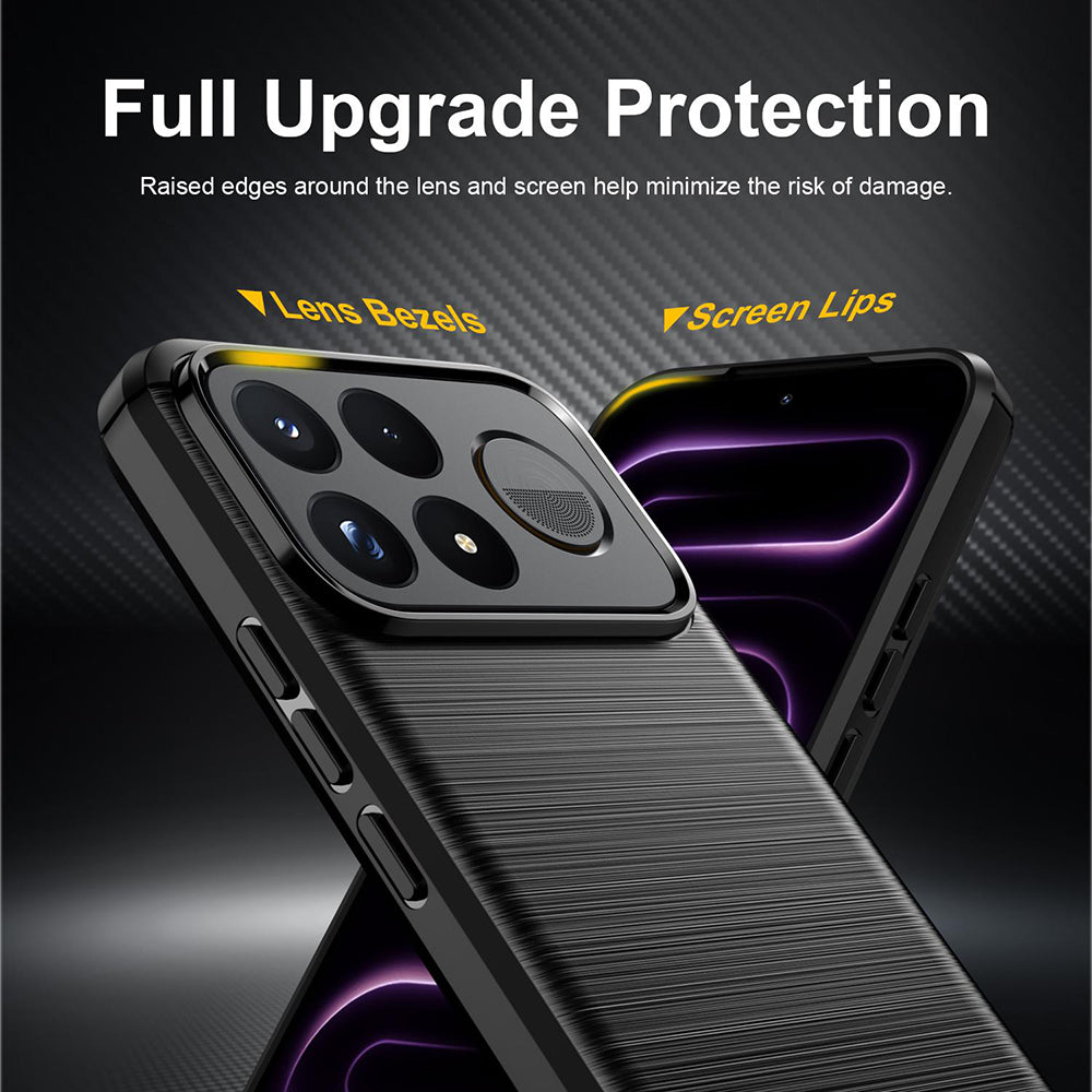 Θήκη για Xiaomi Poco F9 Pro, Techsuit, Carbon, Μαύρο