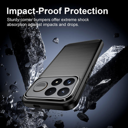 Θήκη για Xiaomi Poco F9 Pro, Techsuit, Carbon, Μαύρο