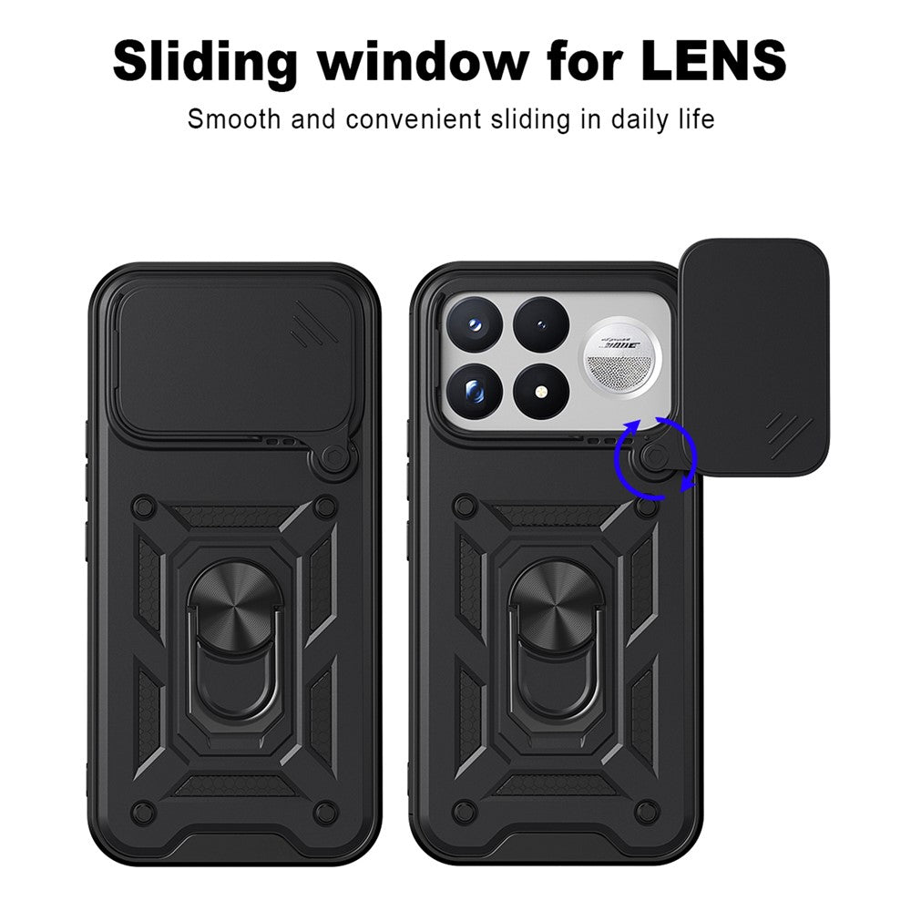 Θήκη για Xiaomi Poco F9 Ultra, Techsuit, CamShield, Μαύρη