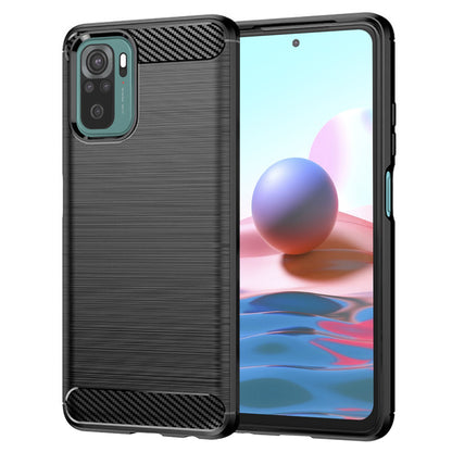 Case for Xiaomi Poco M5s / Redmi Note 10S / Note 10, Techsuit, Carbon, Black