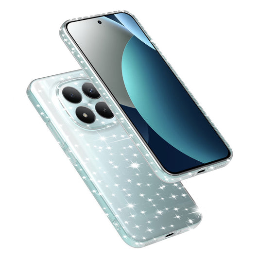 Θήκη για Xiaomi Poco M8 Pro / Redmi Note 15 Pro+ 5G, Techsuit, SparkleSkin, Διαφανής