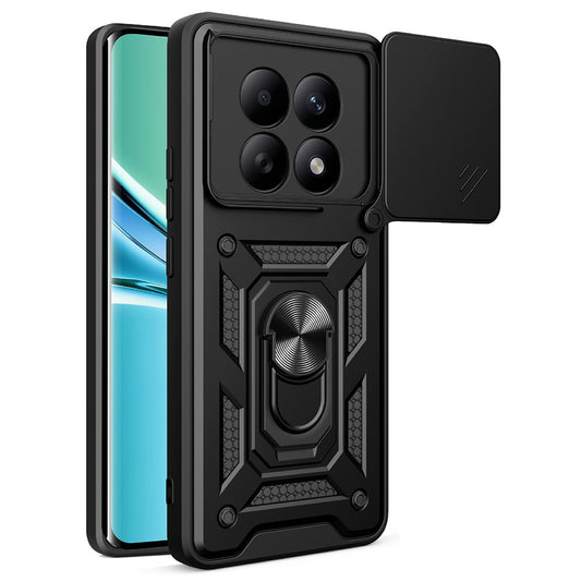 Θήκη για Xiaomi Poco M8 / Redmi Note 15 5G / Note 15 4G, Techsuit, CamShield, Μαύρη