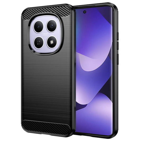 Θήκη για Xiaomi Poco M8 / Redmi Note 15 5G / Note 15 4G, Techsuit, Καρμπόν, Μαύρη