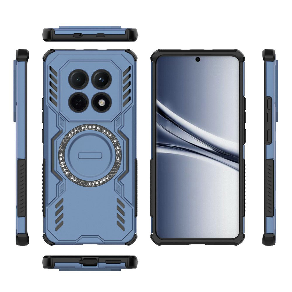 Θήκη MagSafe για Xiaomi Poco M8 / Redmi Note 15 5G, Techsuit, ArmorMag, Μπλε