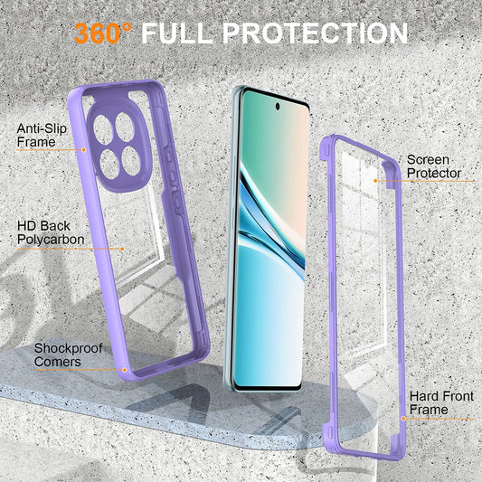 Case for Xiaomi Poco M8 / Redmi Note 15 5G, Techsuit, ColorVerse 360, Purple
