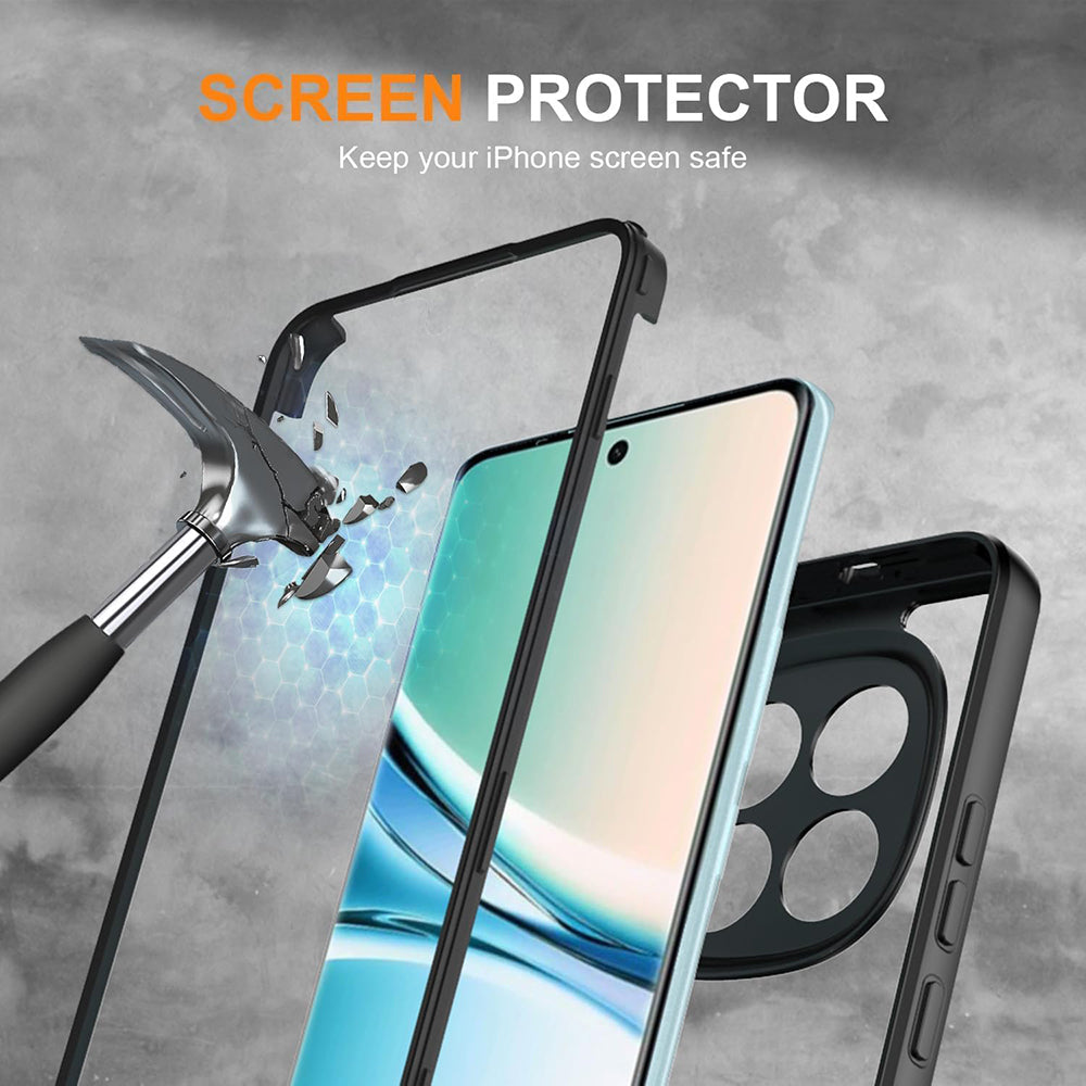 Θήκη για Xiaomi Poco M8 / Redmi Note 15 5G, Techsuit, ColorVerse 360, Μαύρη