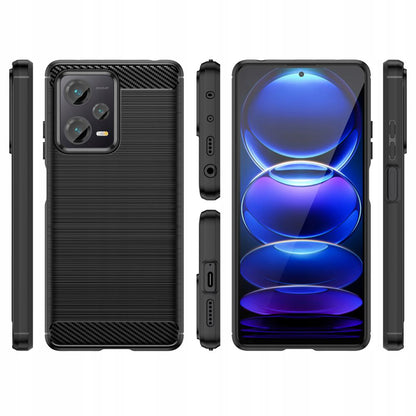 Case for Xiaomi Poco X5 / Note 12 5G, Techsuit, Carbon, Black