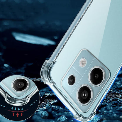 Case for Xiaomi Poco X6 / Note 13 Pro 5G, Techsuit, Shockproof Clear, Transparent