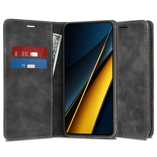 Θήκη για Xiaomi Poco X6 Pro, Techsuit, Confy, Μαύρη