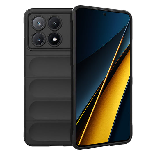 Case for Xiaomi Poco X6 Pro, Techsuit, Magic Shield, Black