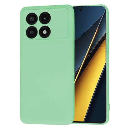 Case for Xiaomi Poco X6 Pro, Techsuit, SoftFlex, Light Green
