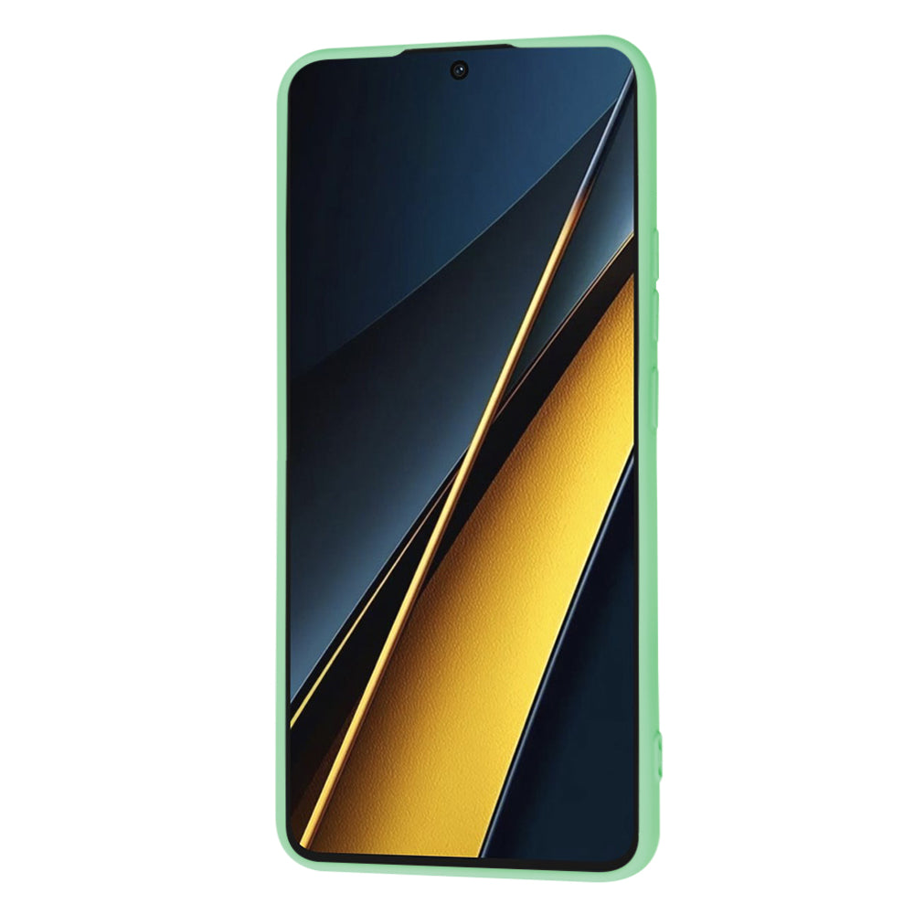 Case for Xiaomi Poco X6 Pro, Techsuit, SoftFlex, Light Green