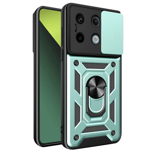 Θήκη για Xiaomi Poco X6 / Redmi Note 13 Pro 5G, Techsuit, CamShield, Πράσινη