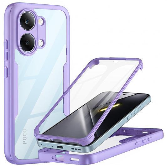 Θήκη για Xiaomi Poco X8 Pro Max, Techsuit, ColorVerse 360, Μωβ