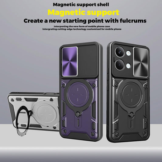 Θήκη για Xiaomi Poco X8 Pro, Techsuit, CamGuard Pro, Μαύρη