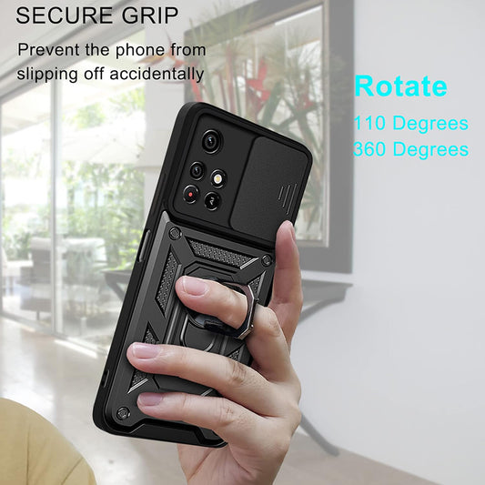 Θήκη για Xiaomi Redmi 10 2022 / 10 (2021), Techsuit, CamShield, Μαύρο