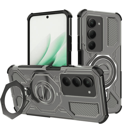 Θήκη για Xiaomi Redmi 15 5G / 15 4G, Techsuit, Carbon Shield Pro, Καπνού