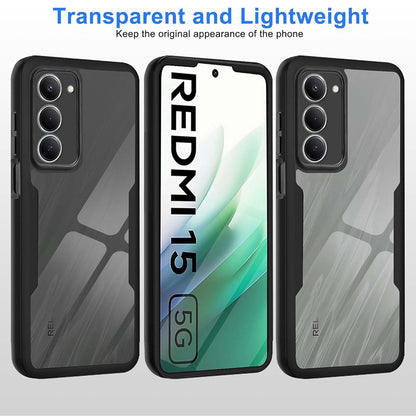 Θήκη για Xiaomi Redmi 15 5G / 15 4G, Techsuit, ColorVerse 360, Μαύρο