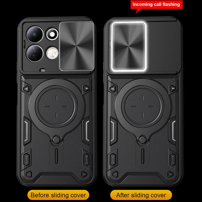 Θήκη για Xiaomi Redmi 17 5G / 17 4G, Techsuit, CamGuard Pro, Κόκκινη