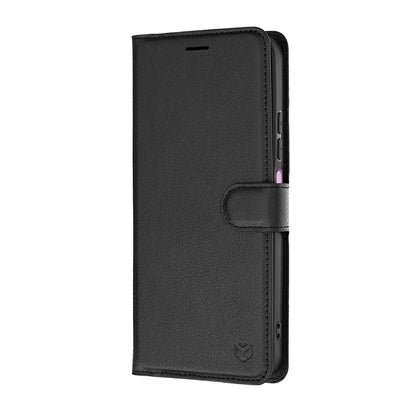 Θήκη για Xiaomi Redmi 17C 5G, Techsuit, Leather Folio, Μαύρο